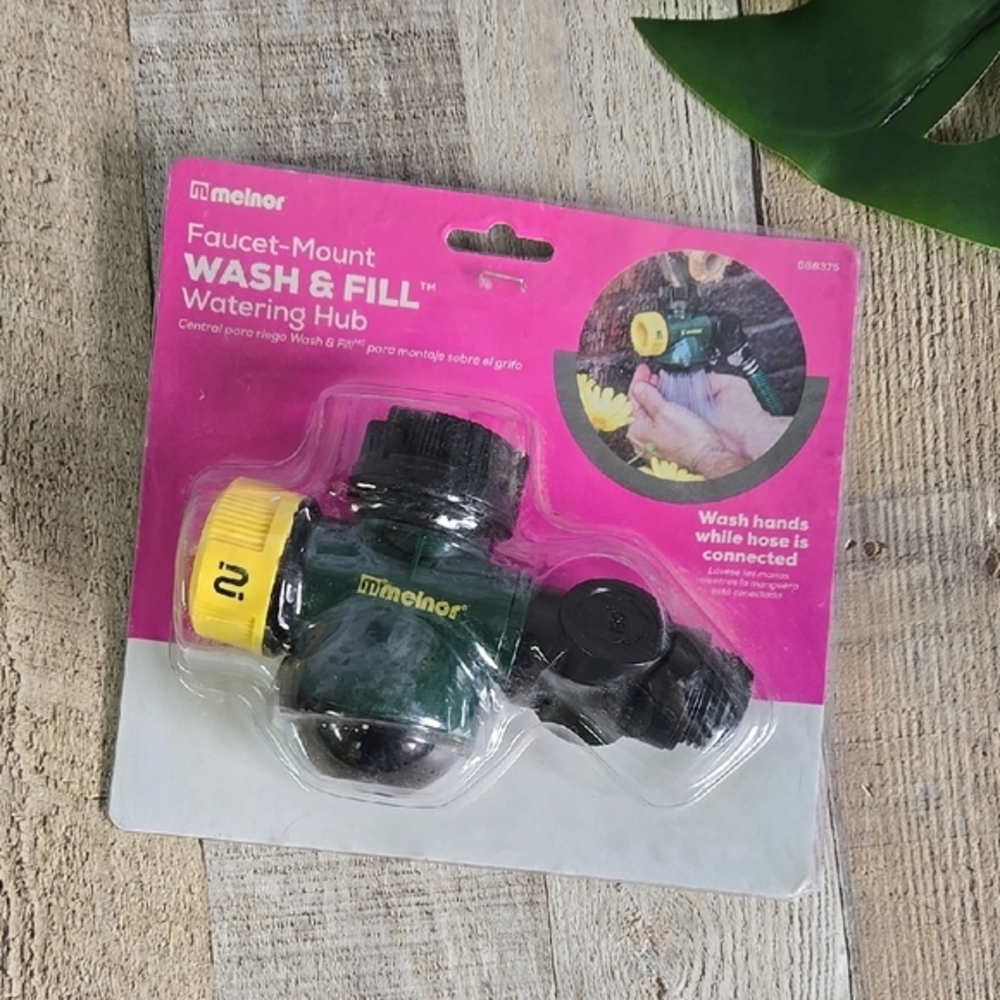 MELNOR | Faucet-Mount Wash & Fill Watering Hub